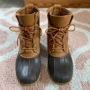 LL BEAN BOOTS SIZE 9 WIDE